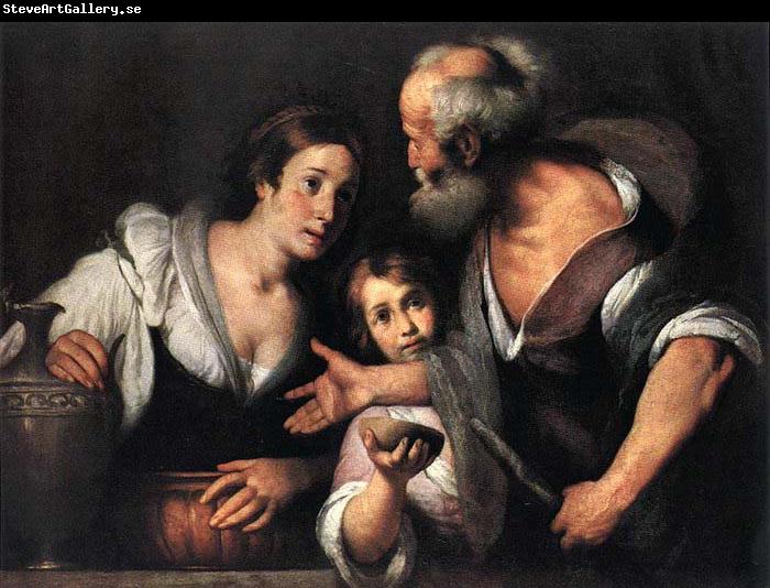 Bernardo Strozzi Prophet Elijah and the Widow of Sarepta